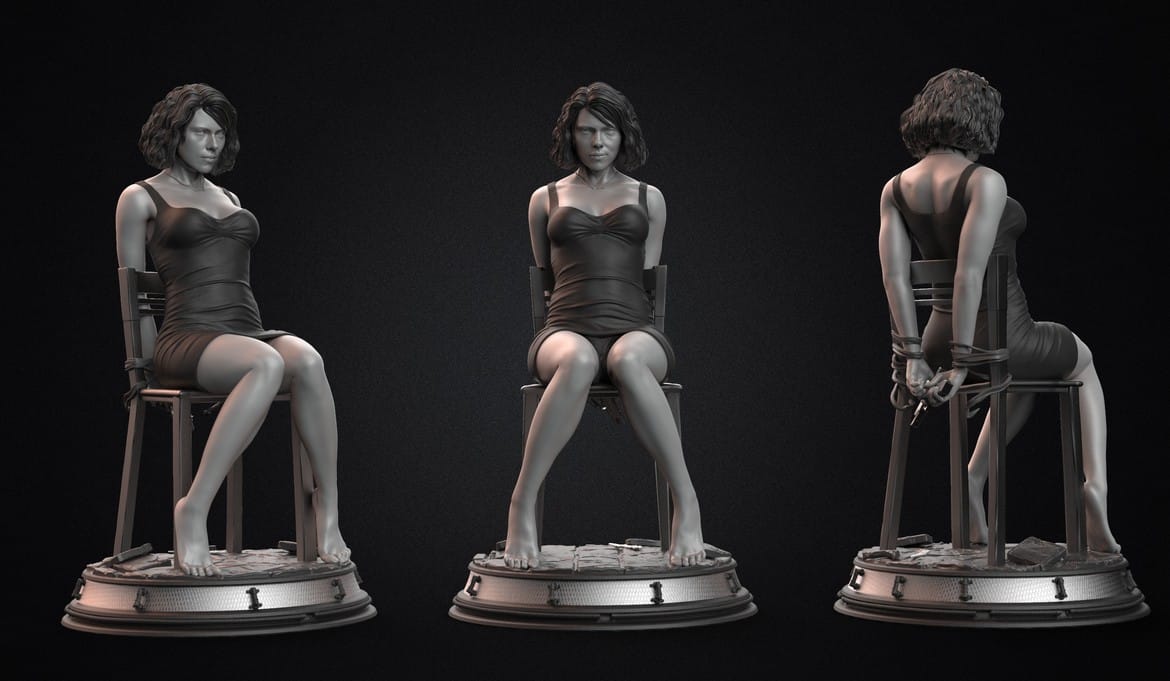 P站图纸印象馆 Vx-Labs 漫威 黑寡妇 Vx-Labs 漫威 黑寡妇