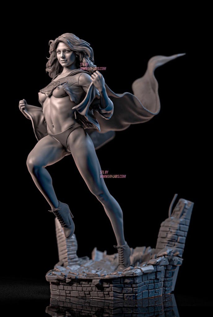 P站图纸印象馆 Vx-Labs DC漫画 超女 Vx-Labs DC漫画 超女