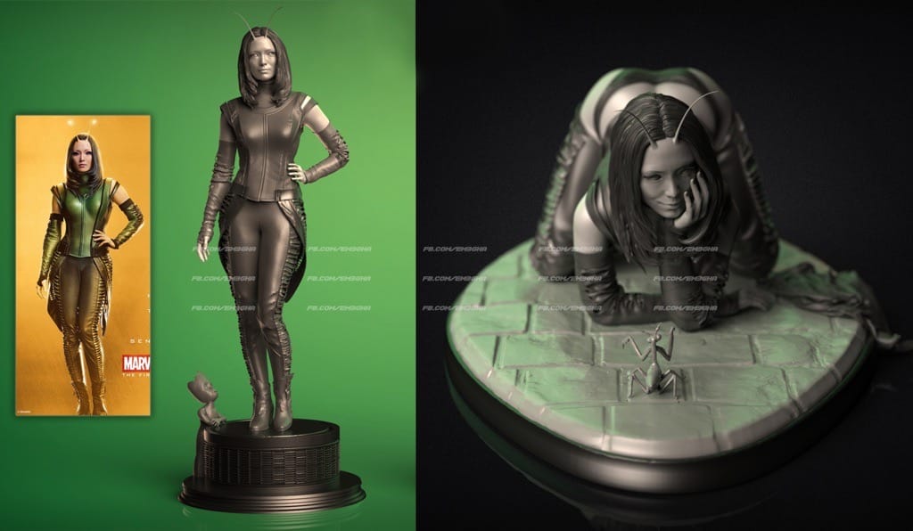 P站图纸印象馆 Vx-Labs 漫威 银河护卫队 螳螂 Vx-Labs 漫威 银河护卫队 螳螂