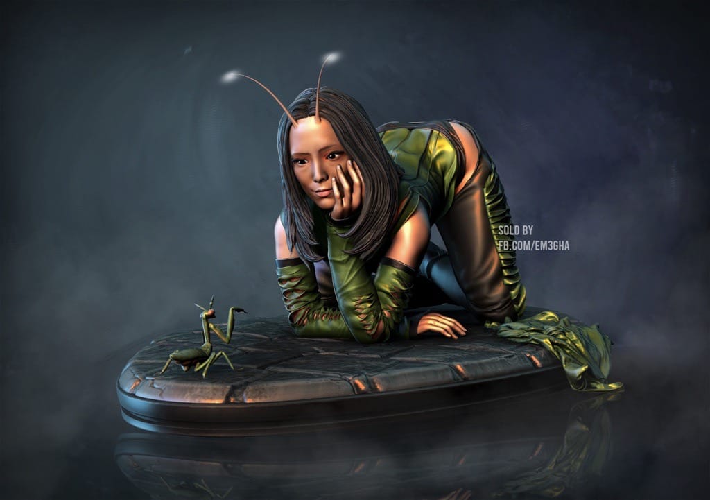 P站图纸印象馆 Vx-Labs 漫威 银河护卫队 螳螂 Vx-Labs 漫威 银河护卫队 螳螂