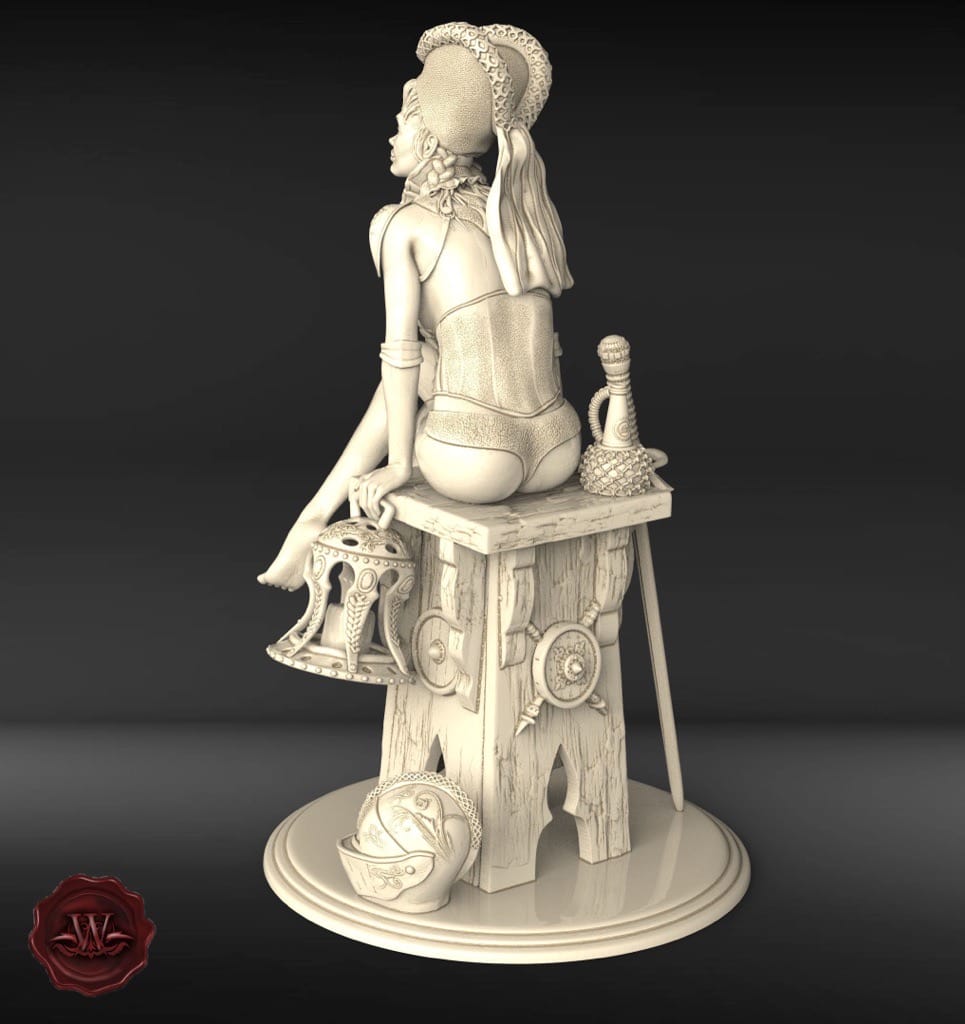 P站图纸印象馆 Walades 凡妮莎 Walades 凡妮莎