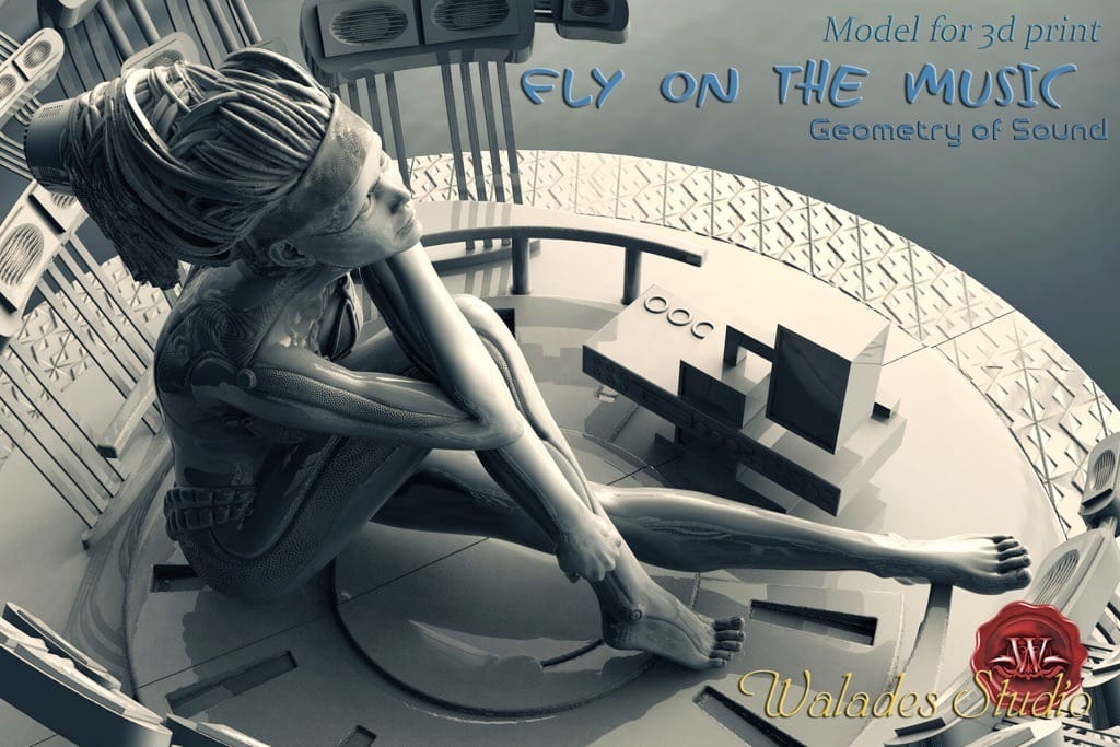 P站图纸印象馆 Walades 在音乐上飞翔 Walades 在音乐上飞翔