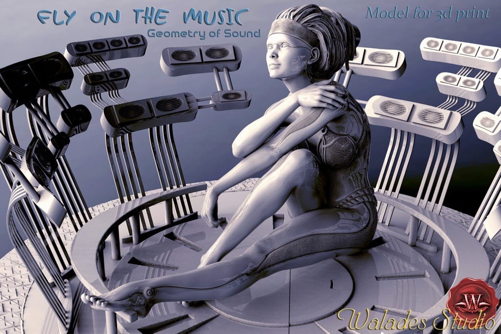 P站图纸印象馆 Walades 在音乐上飞翔 Walades 在音乐上飞翔