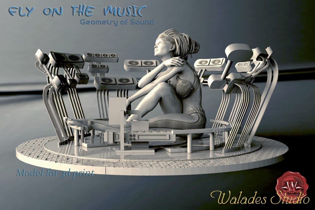 P站图纸印象馆 Walades 在音乐上飞翔 Walades 在音乐上飞翔