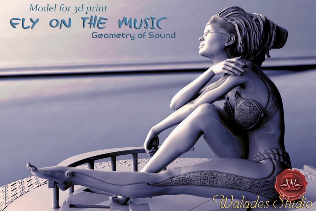 P站图纸印象馆 Walades 在音乐上飞翔 Walades 在音乐上飞翔