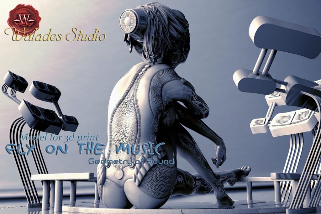 P站图纸印象馆 Walades 在音乐上飞翔 Walades 在音乐上飞翔