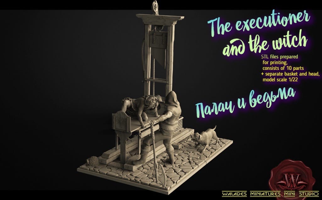 P站图纸印象馆 Walades 刽子手与女巫 Walades 刽子手与女巫