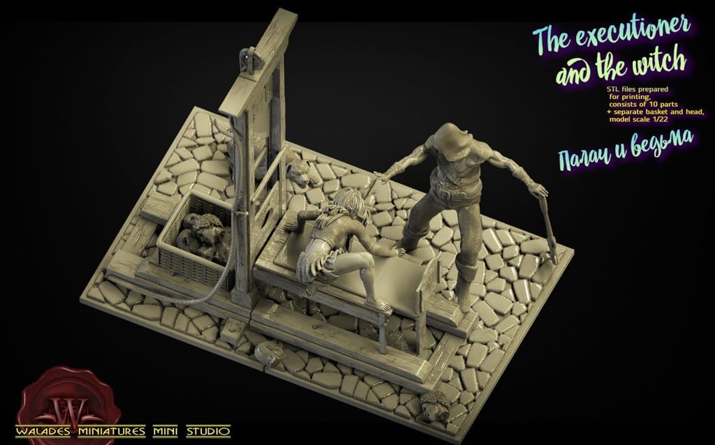 P站图纸印象馆 Walades 刽子手与女巫 Walades 刽子手与女巫