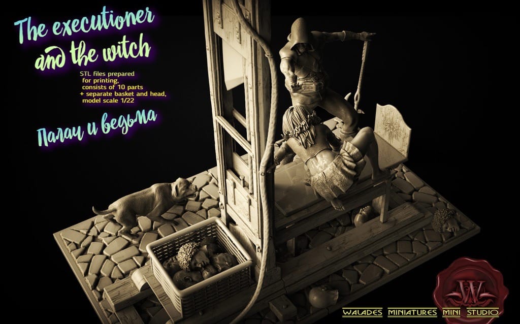 P站图纸印象馆 Walades 刽子手与女巫 Walades 刽子手与女巫