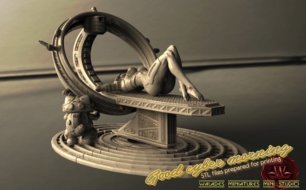 P站图纸印象馆 Walades 早上好cyber Walades 早上好cyber