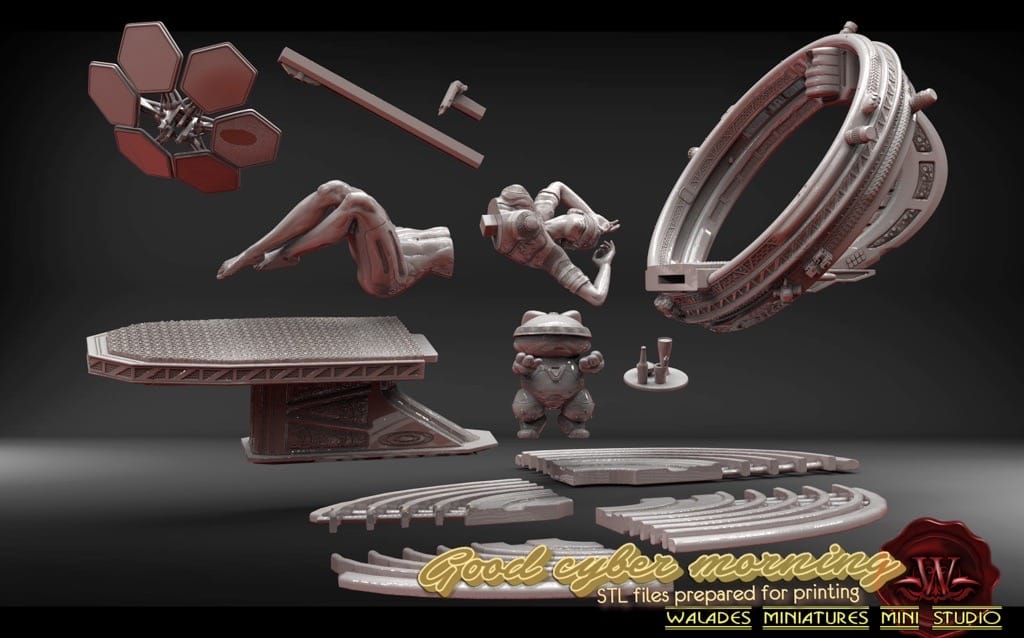 P站图纸印象馆 Walades 早上好cyber Walades 早上好cyber