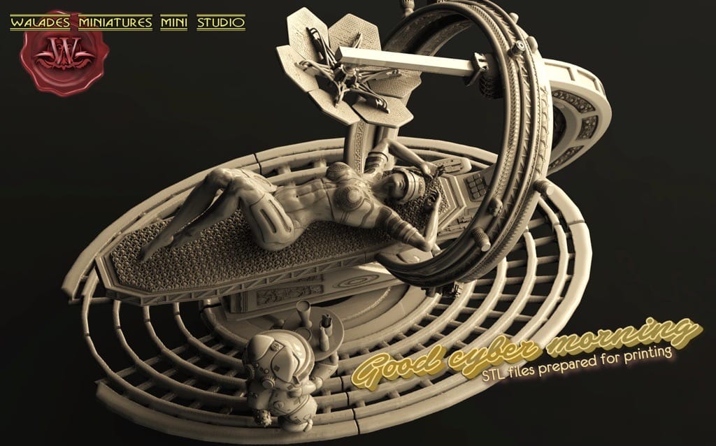 P站图纸印象馆 Walades 早上好cyber Walades 早上好cyber