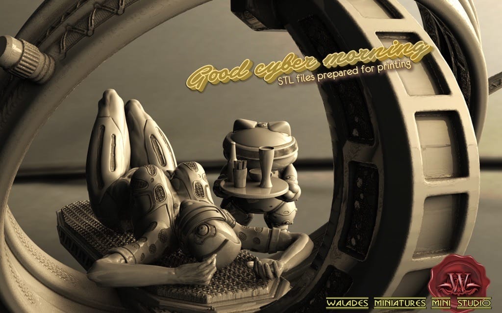 P站图纸印象馆 Walades 早上好cyber Walades 早上好cyber