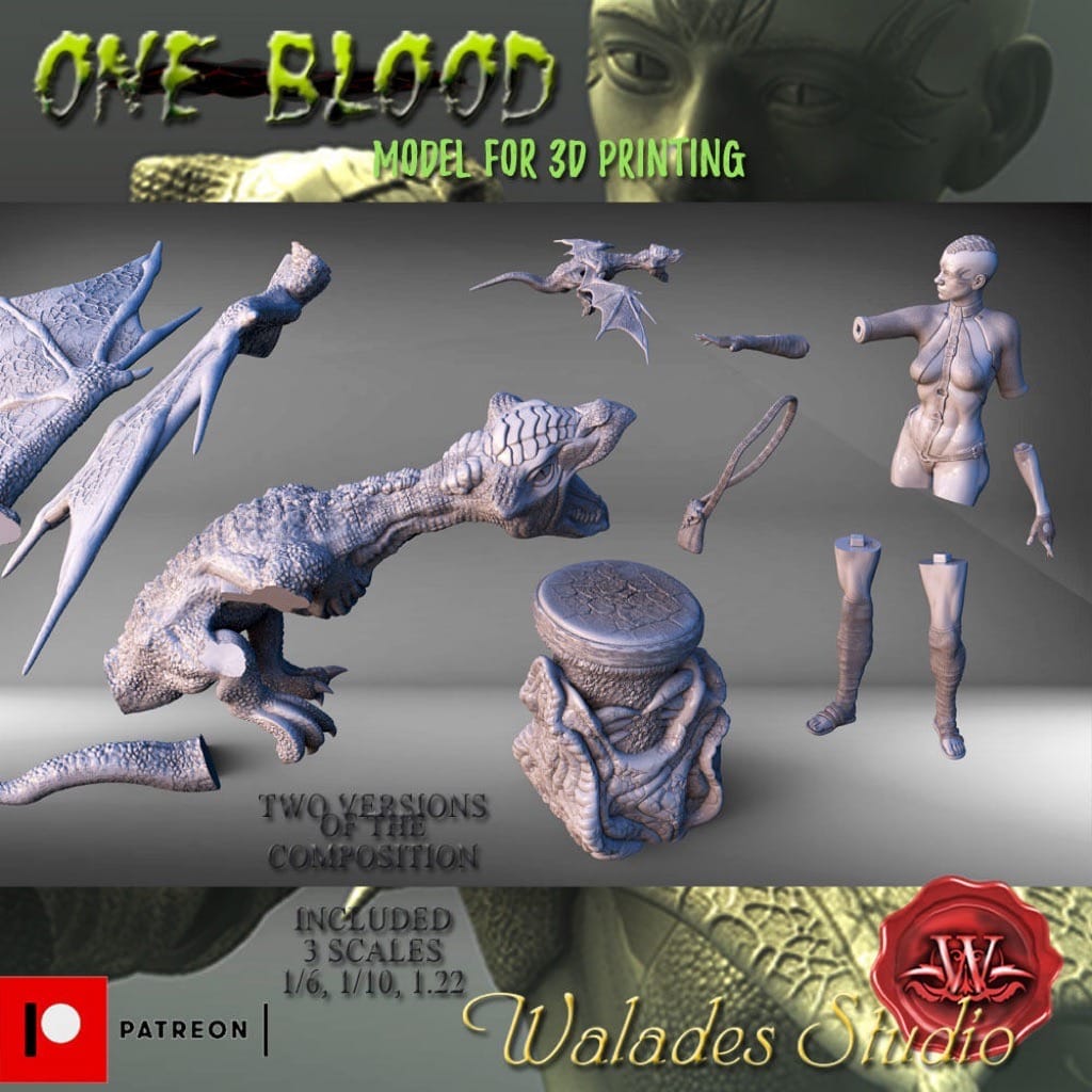 P站图纸印象馆 Walades 血脉的龙女 Walades 血脉的龙女