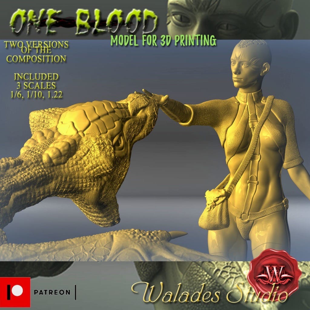 P站图纸印象馆 Walades 血脉的龙女 Walades 血脉的龙女