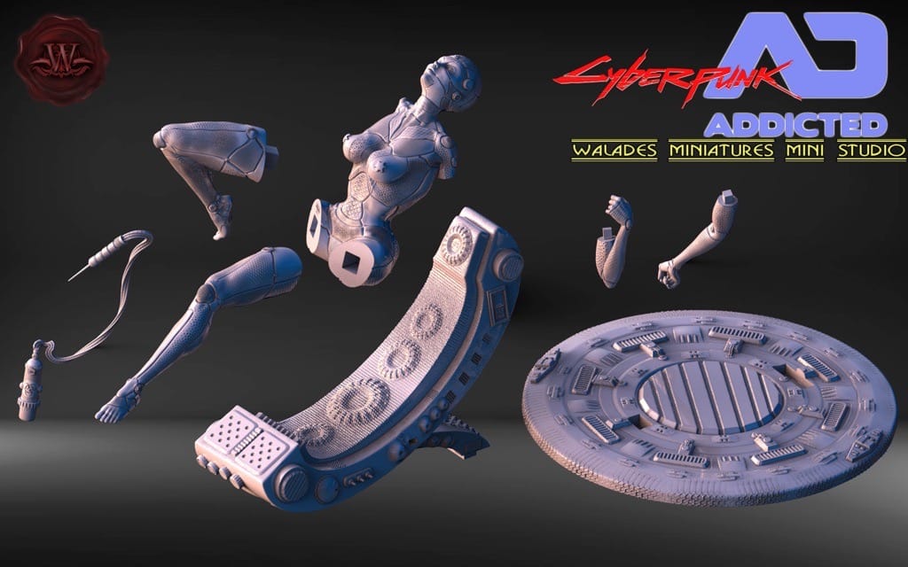 P站图纸印象馆 Walades 赛博朋克瘾君子 Walades 赛博朋克瘾君子