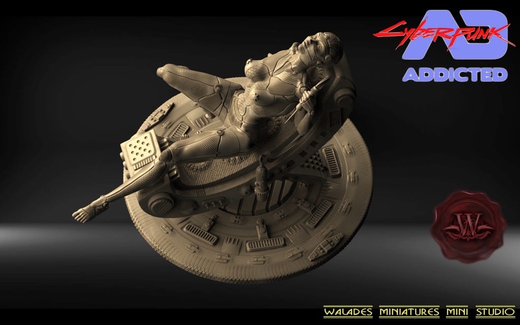 P站图纸印象馆 Walades 赛博朋克瘾君子 Walades 赛博朋克瘾君子