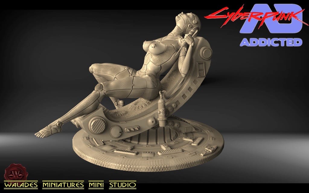 P站图纸印象馆 Walades 赛博朋克瘾君子 Walades 赛博朋克瘾君子