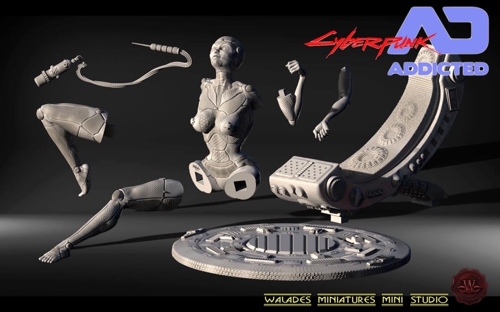 P站图纸印象馆 Walades 赛博朋克瘾君子 Walades 赛博朋克瘾君子