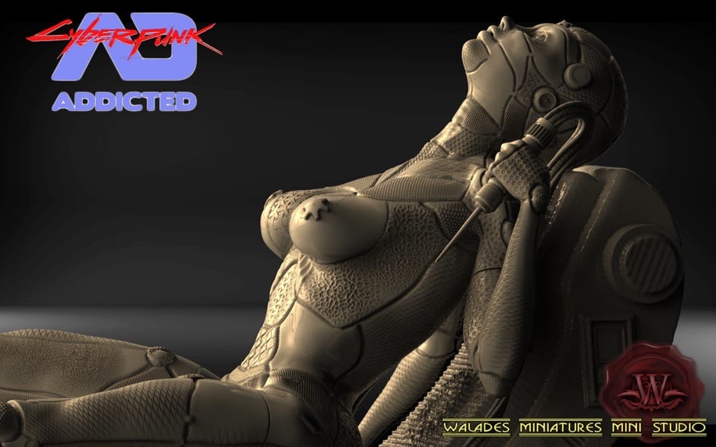 P站图纸印象馆 Walades 赛博朋克瘾君子 Walades 赛博朋克瘾君子