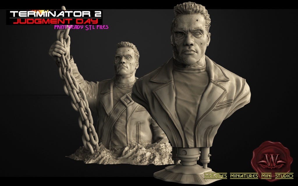 终结者 3D 打印模型整理