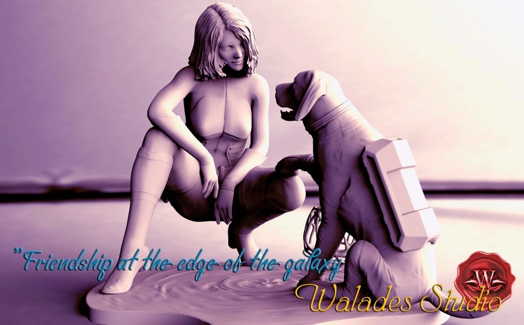 P站图纸印象馆 Walades 女士和她忠诚的伴侣 Walades 女士和她忠诚的伴侣