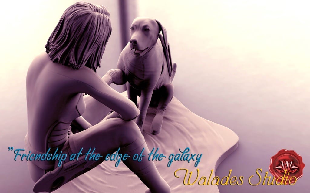 P站图纸印象馆 Walades 女士和她忠诚的伴侣 Walades 女士和她忠诚的伴侣