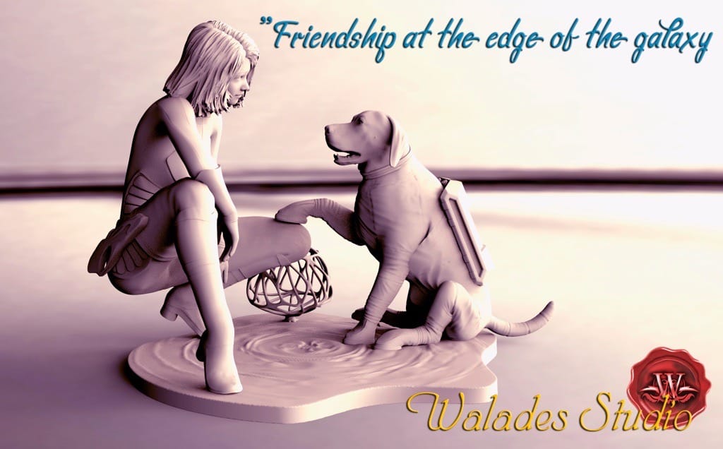 P站图纸印象馆 Walades 女士和她忠诚的伴侣 Walades 女士和她忠诚的伴侣