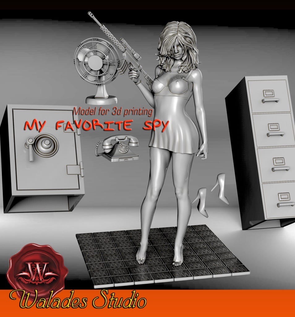 P站图纸印象馆 Walades 女间谍 Walades 女间谍