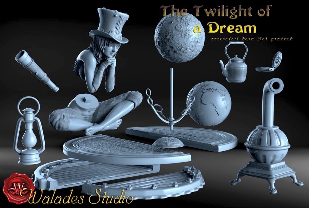 P站图纸印象馆 Walades 梦想的黄昏 Walades 梦想的黄昏