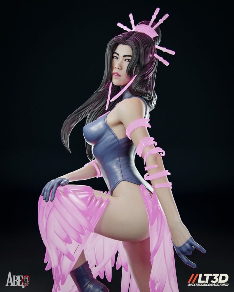 P站图纸印象馆 ABE3D 漫威 地狱火俱乐部 灵蝶 ABE3D 漫威 地狱火俱乐部 灵蝶