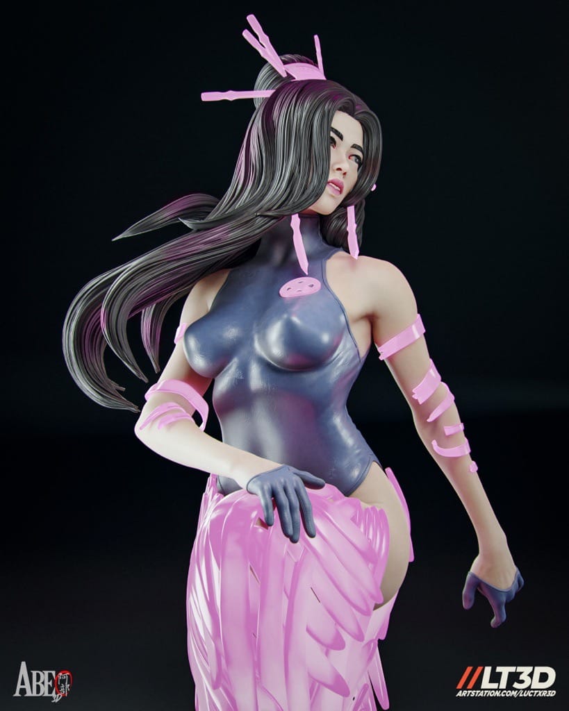 P站图纸印象馆 ABE3D 漫威 地狱火俱乐部 灵蝶 ABE3D 漫威 地狱火俱乐部 灵蝶