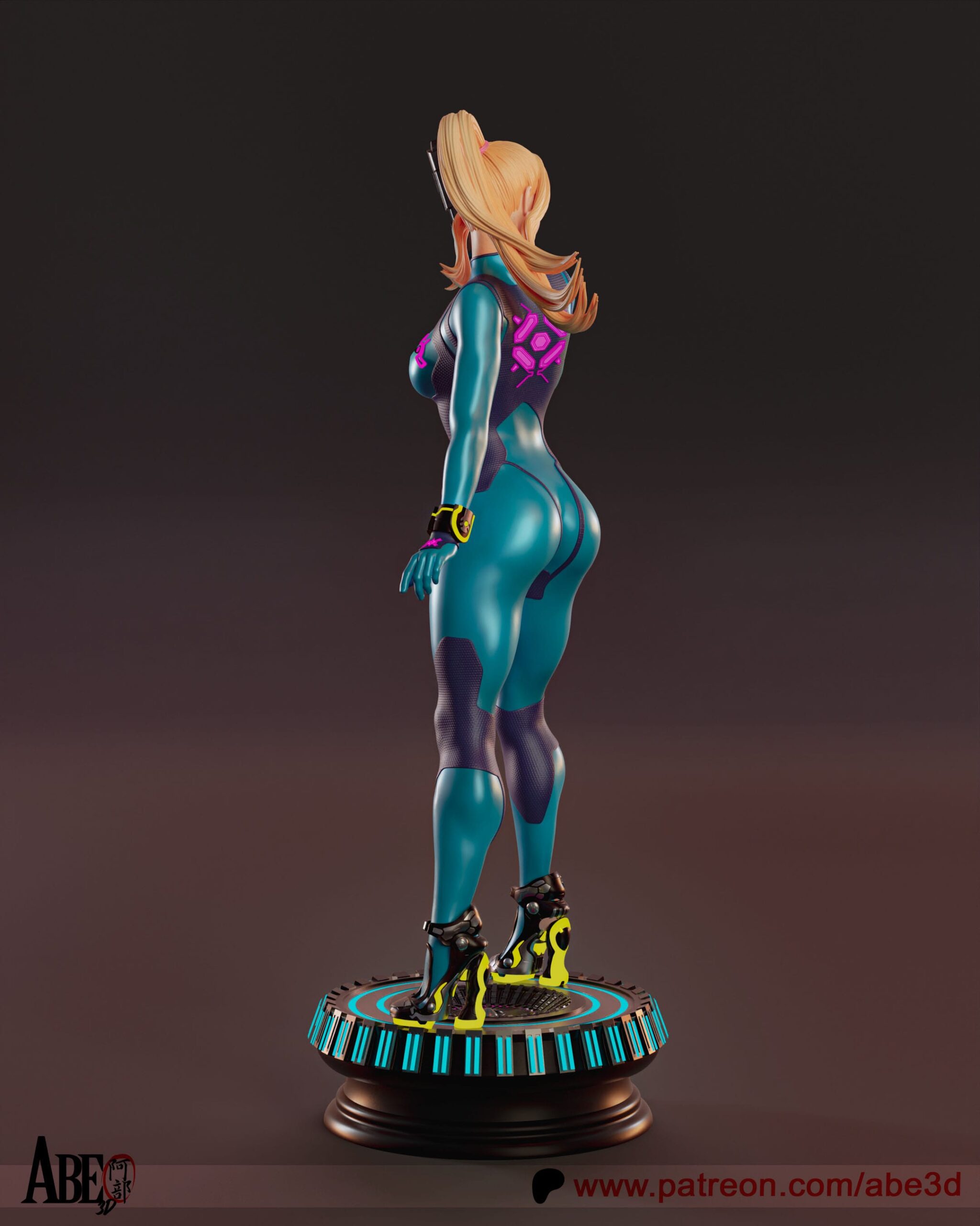 P站图纸印象馆 ABE3D 银河战士 萨姆斯·阿兰 ABE3D 银河战士 萨姆斯·阿兰