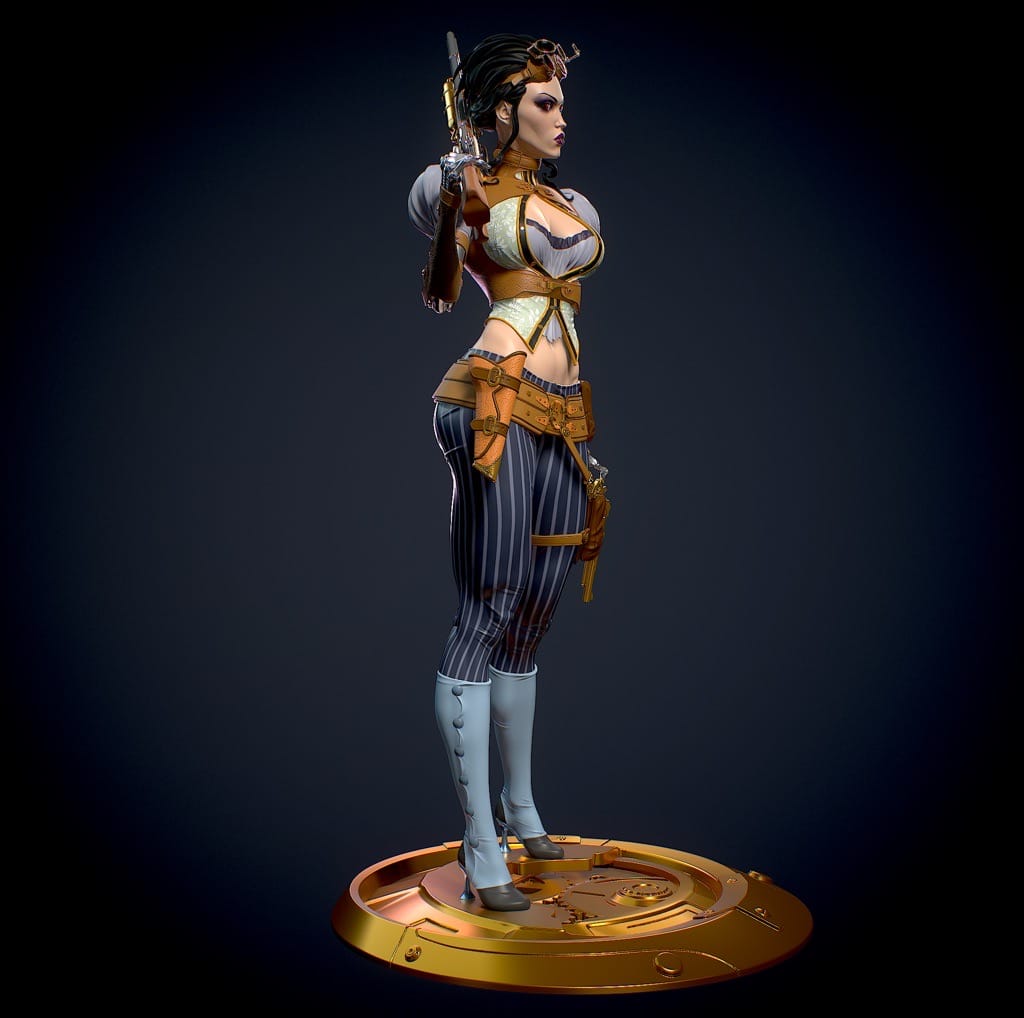 P站图纸印象馆 Yan H 机械女郎 Yan H 机械女郎