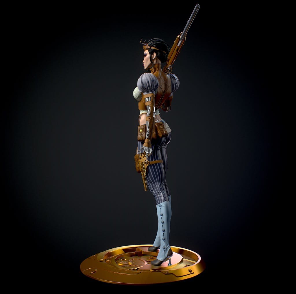 P站图纸印象馆 Yan H 机械女郎 Yan H 机械女郎