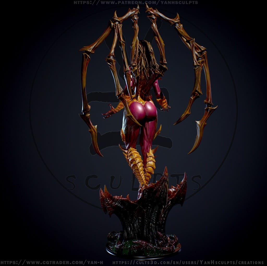 P站图纸印象馆 Yan H 星际争霸 莎拉·凯瑞甘 Yan H 星际争霸 莎拉·凯瑞甘