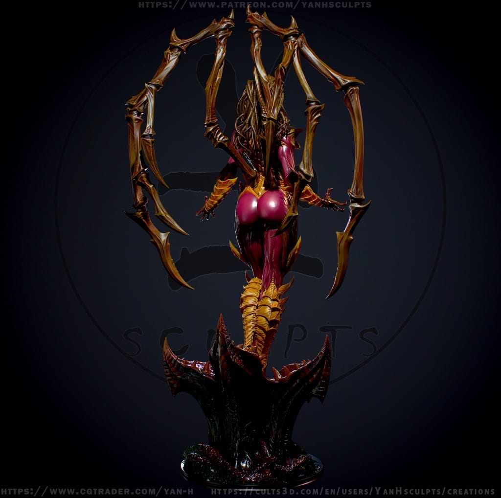 P站图纸印象馆 Yan H 星际争霸 莎拉·凯瑞甘 Yan H 星际争霸 莎拉·凯瑞甘