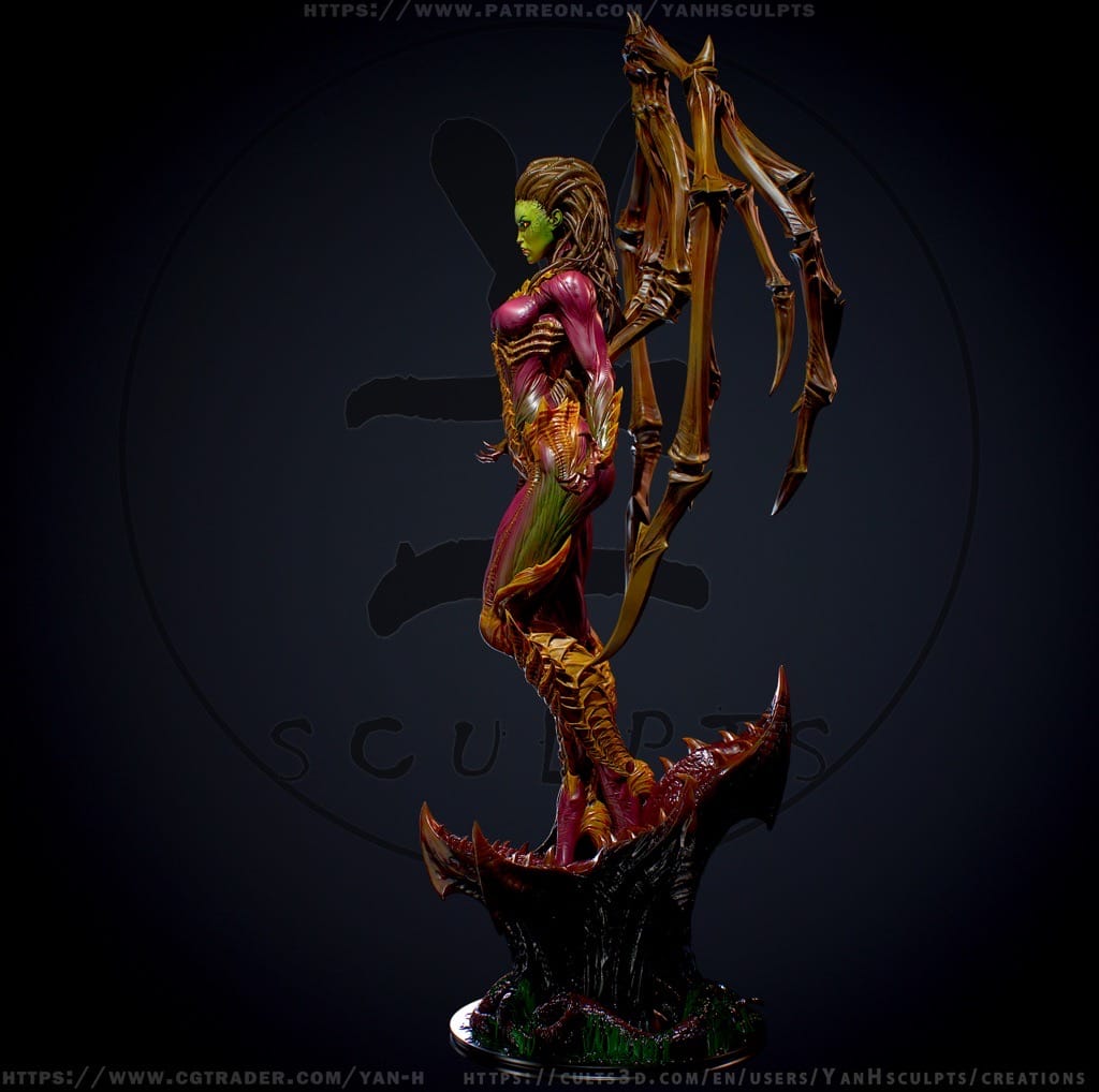 P站图纸印象馆 Yan H 星际争霸 莎拉·凯瑞甘 Yan H 星际争霸 莎拉·凯瑞甘