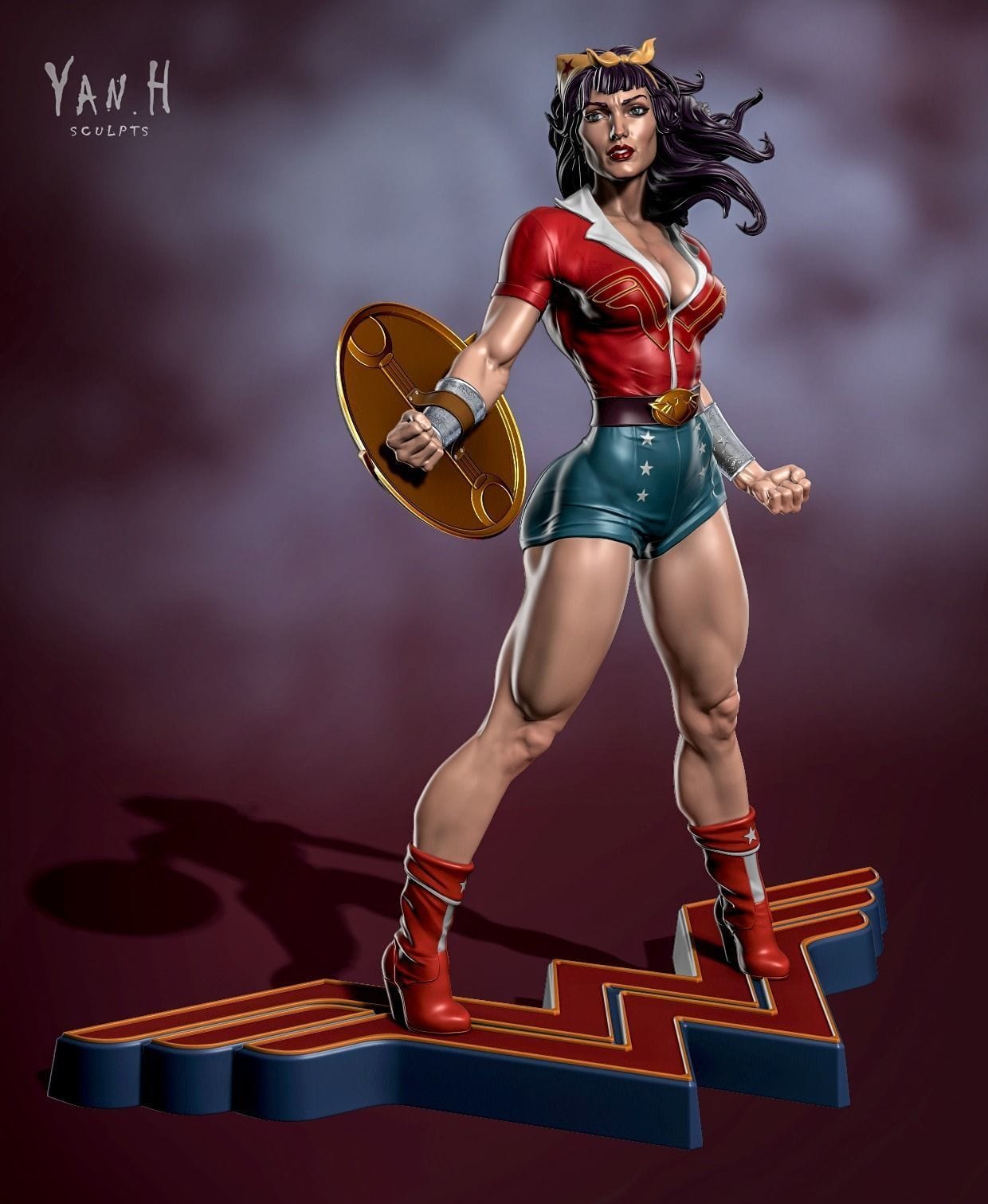 P站图纸印象馆 Yan H DC漫画 神奇女侠 Yan H DC漫画 神奇女侠