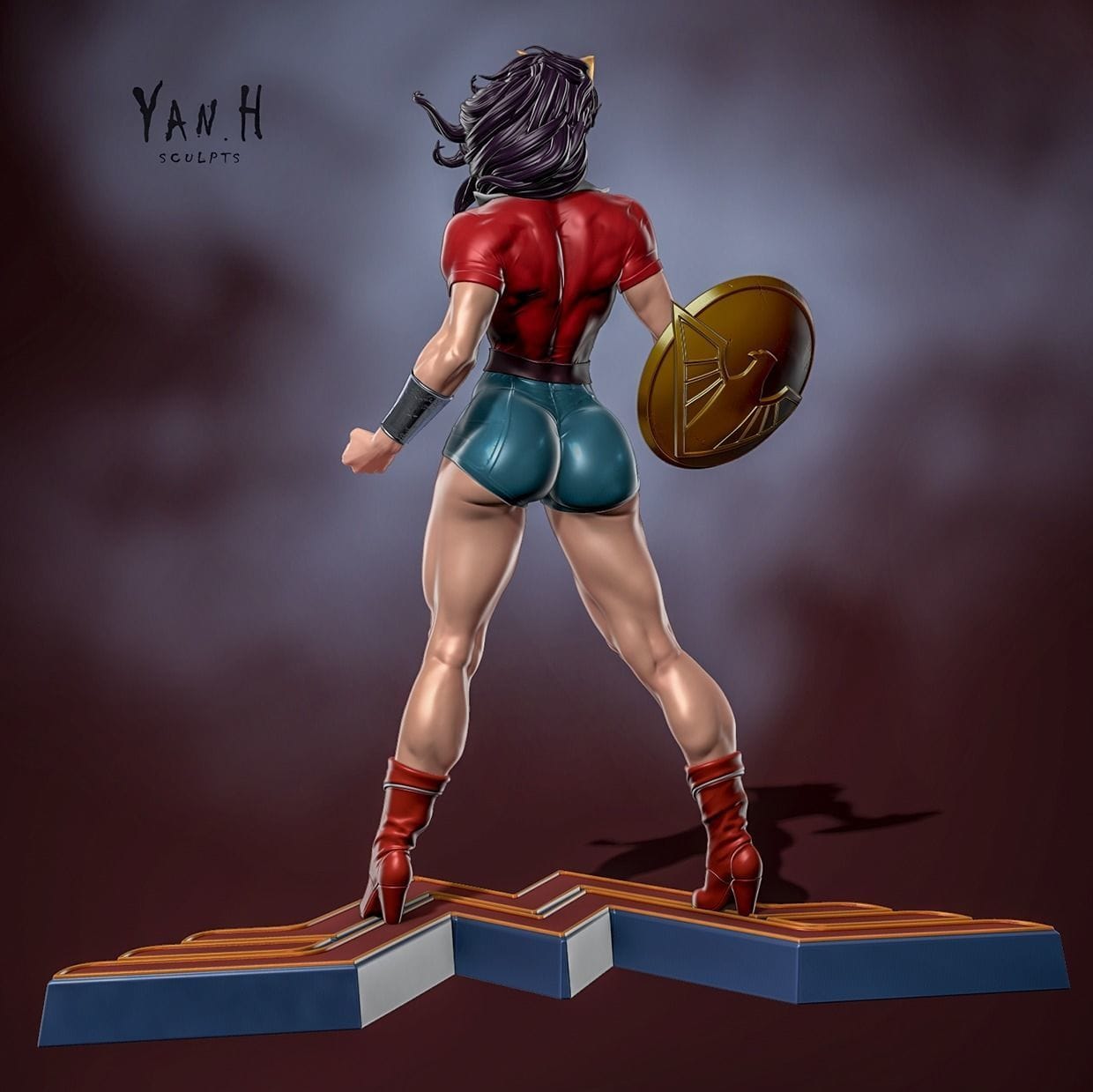 P站图纸印象馆 Yan H DC漫画 神奇女侠 Yan H DC漫画 神奇女侠