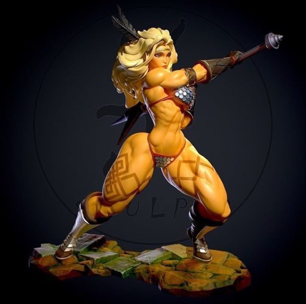 P站图纸印象馆 Yan H 亚马逊女战士 Yan H 亚马逊女战士