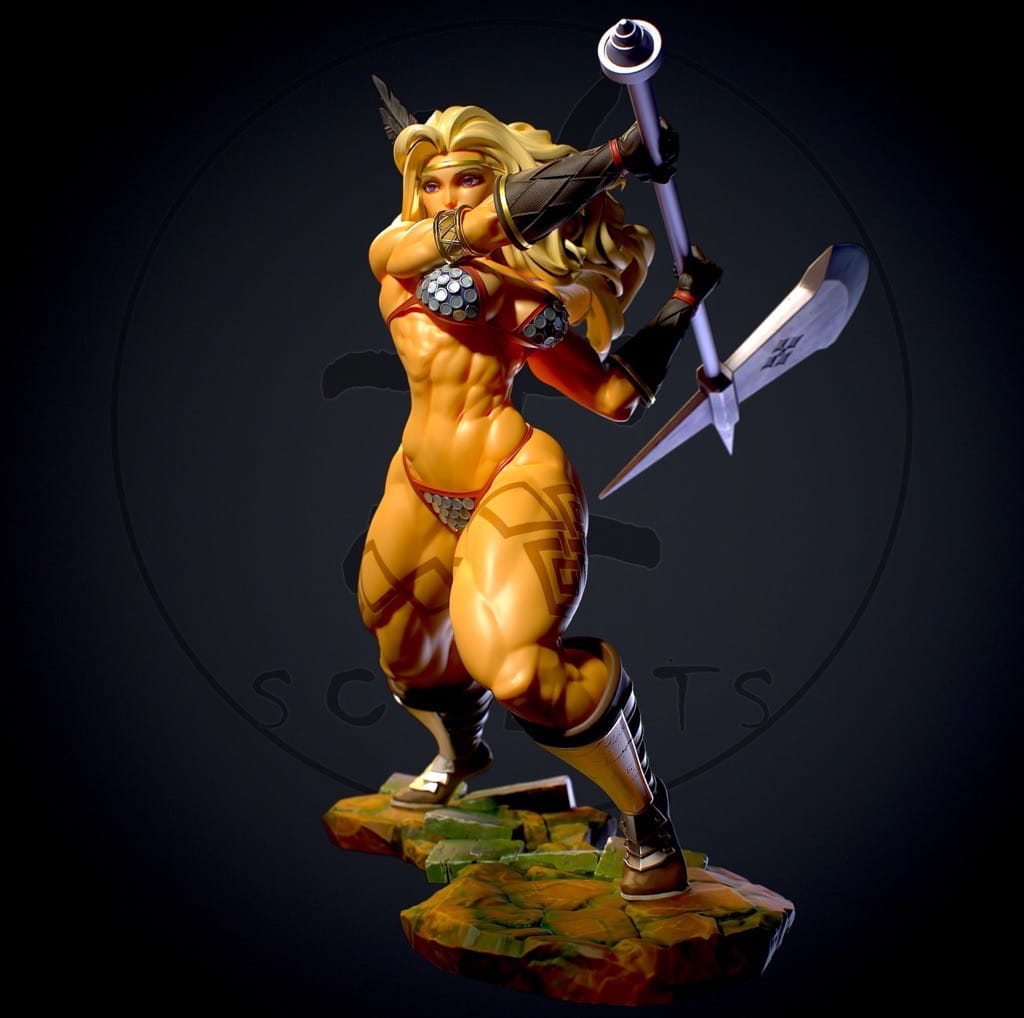 P站图纸印象馆 Yan H 亚马逊女战士 Yan H 亚马逊女战士