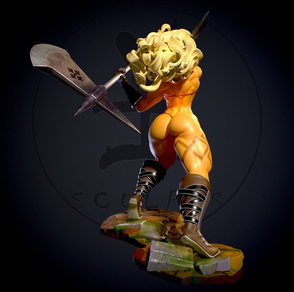 P站图纸印象馆 Yan H 亚马逊女战士 Yan H 亚马逊女战士