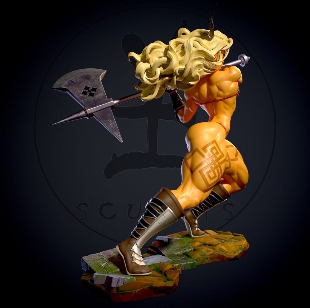 P站图纸印象馆 Yan H 亚马逊女战士 Yan H 亚马逊女战士