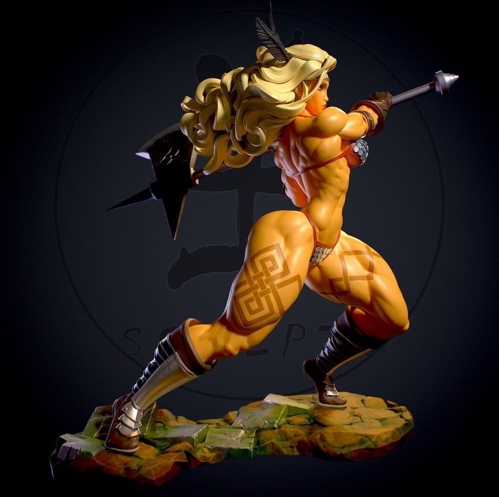 P站图纸印象馆 Yan H 亚马逊女战士 Yan H 亚马逊女战士