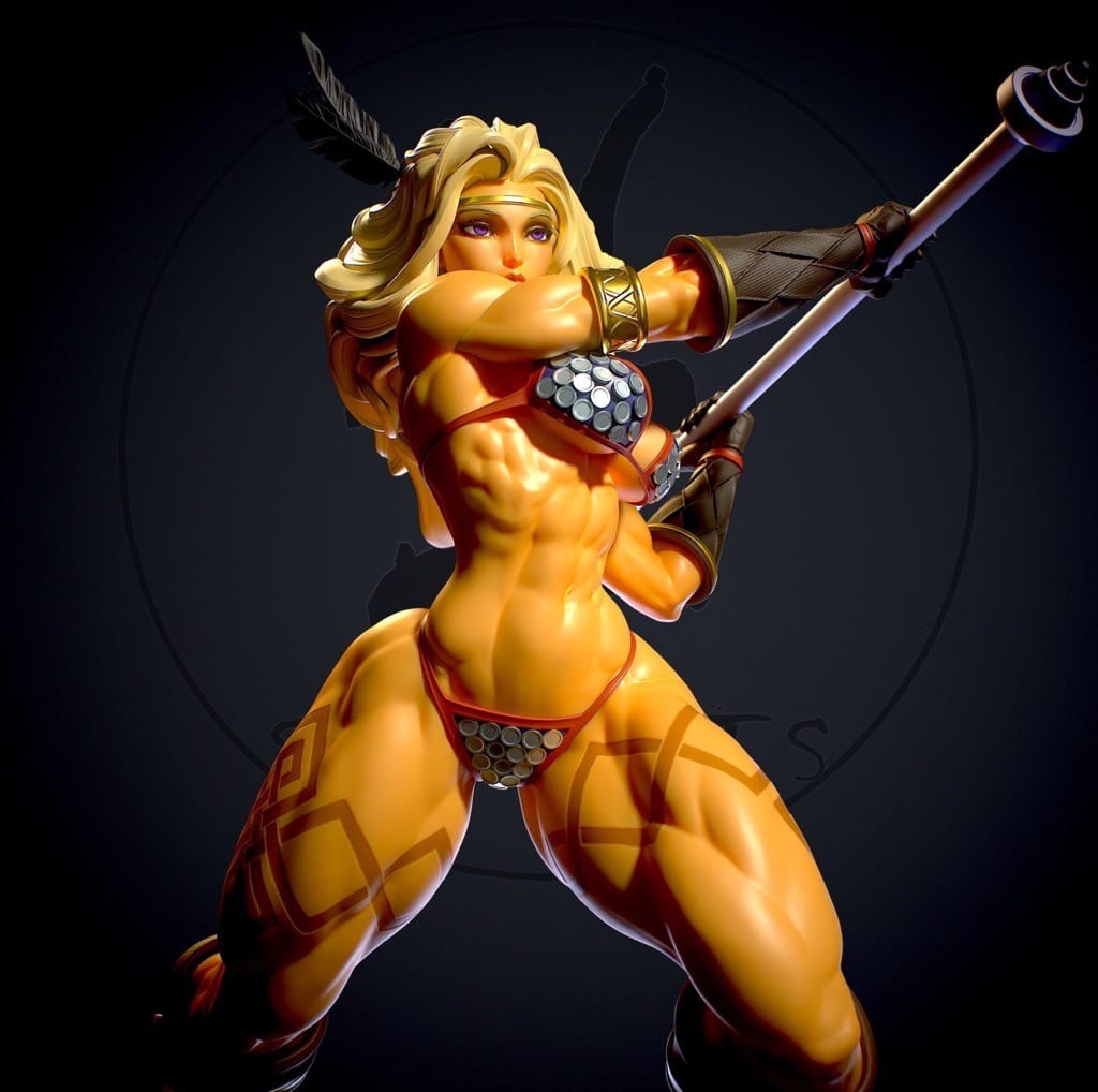 P站图纸印象馆 Yan H 亚马逊女战士 Yan H 亚马逊女战士