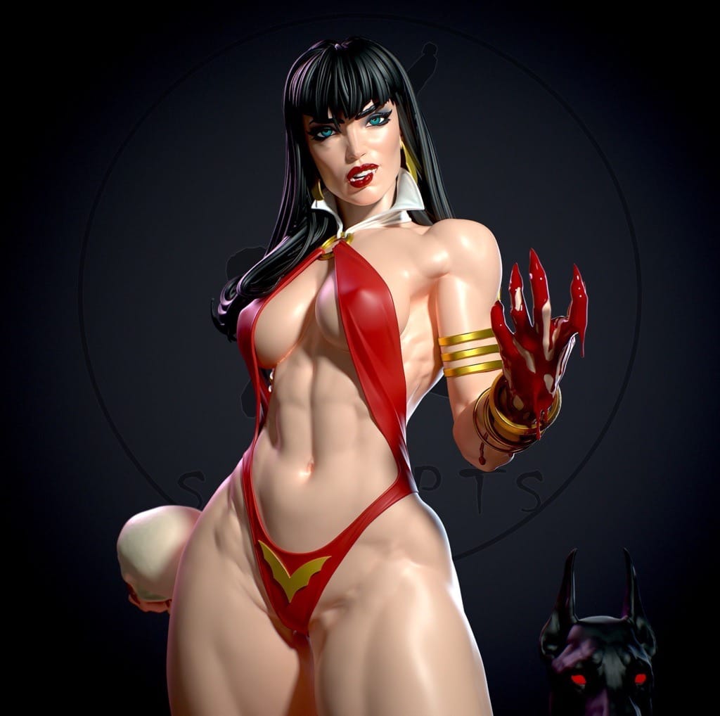 P站图纸印象馆 Yan H 吸血姬 梵蓓娜 Yan H 吸血姬 梵蓓娜