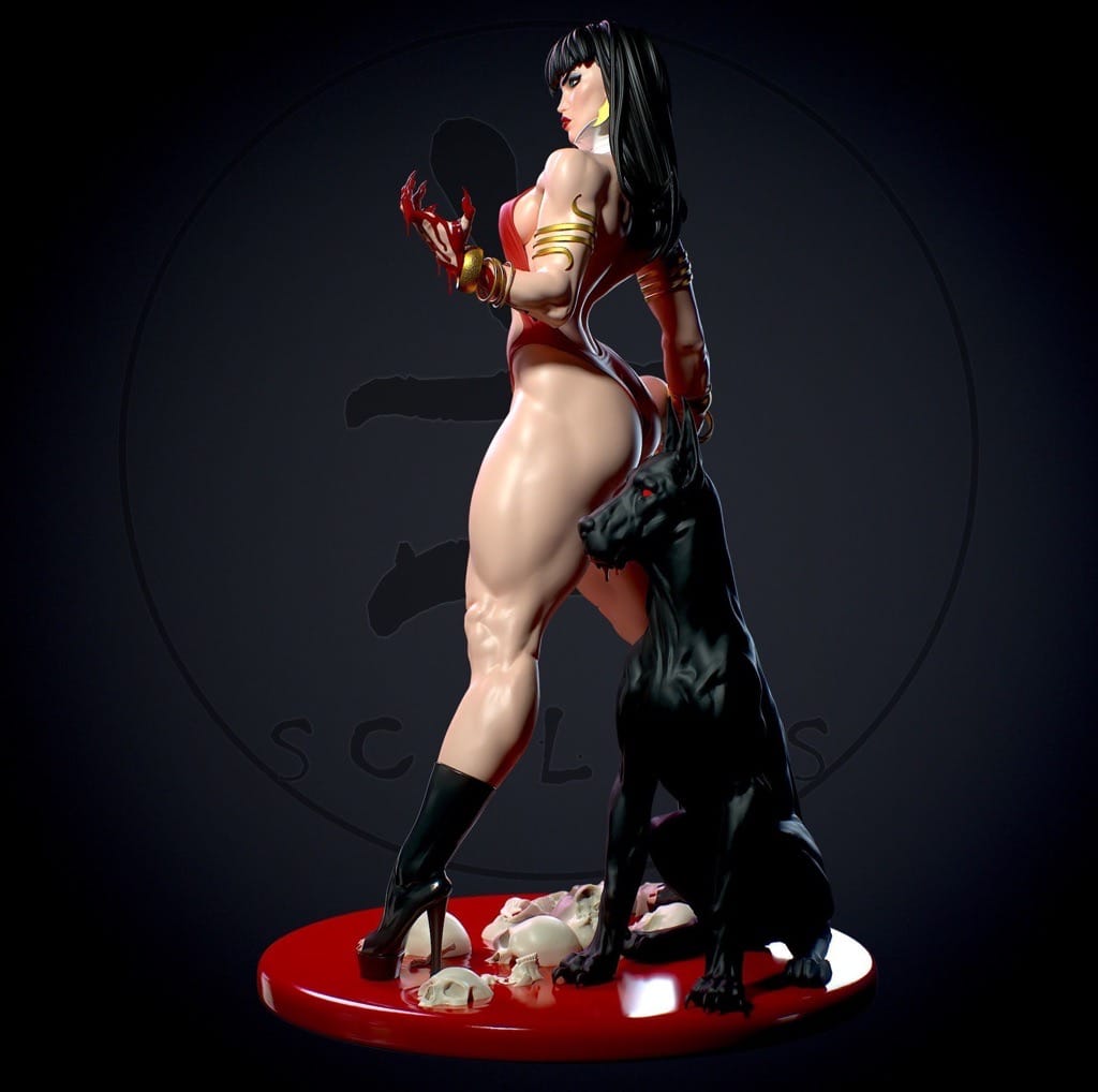 P站图纸印象馆 Yan H 吸血姬 梵蓓娜 Yan H 吸血姬 梵蓓娜