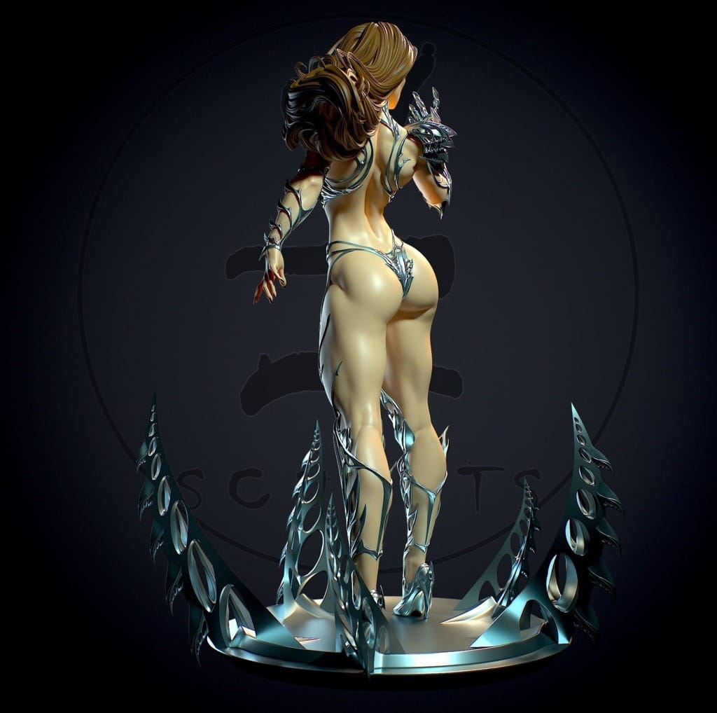 P站图纸印象馆 Yan H 魔女之刃 萨拉·佩珍妮 Yan H 魔女之刃 萨拉·佩珍妮