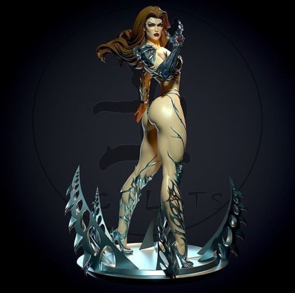 P站图纸印象馆 Yan H 魔女之刃 萨拉·佩珍妮 Yan H 魔女之刃 萨拉·佩珍妮